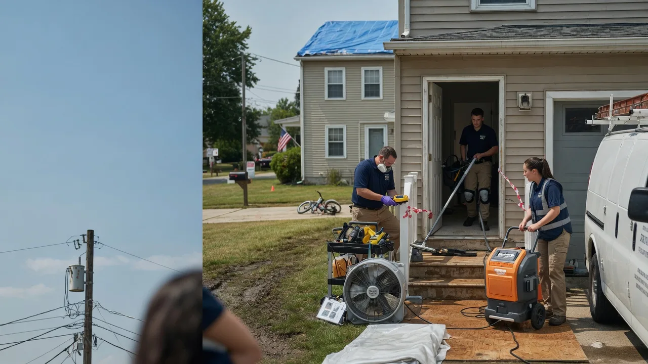 Water Damage Repair in Cumberland, OH near me
